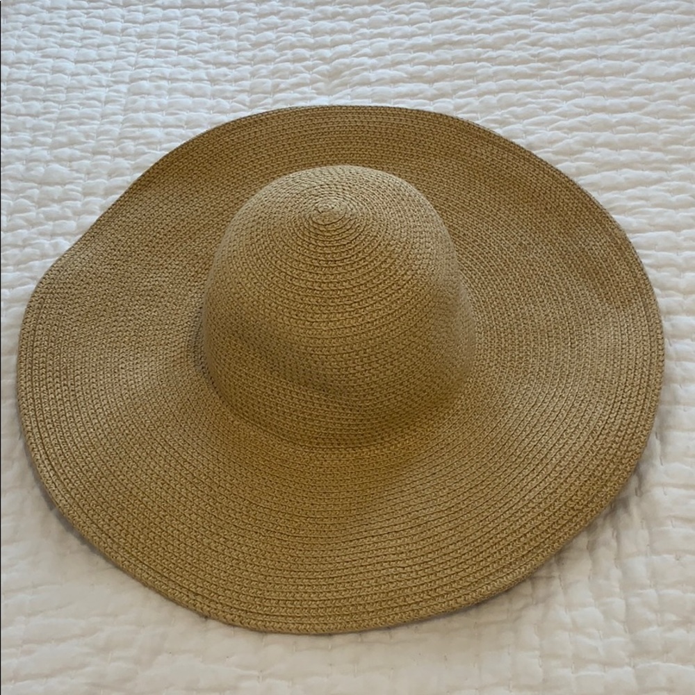 JCrew Straw Floppy Sun Hat